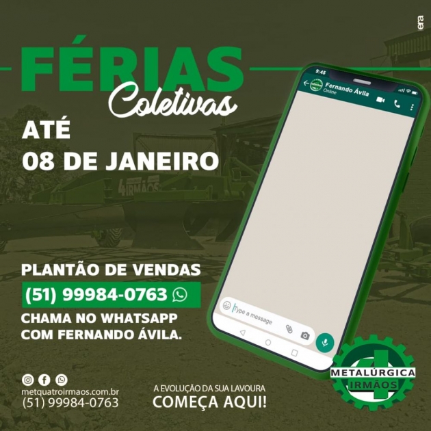 Aviso de recesso (período de férias)